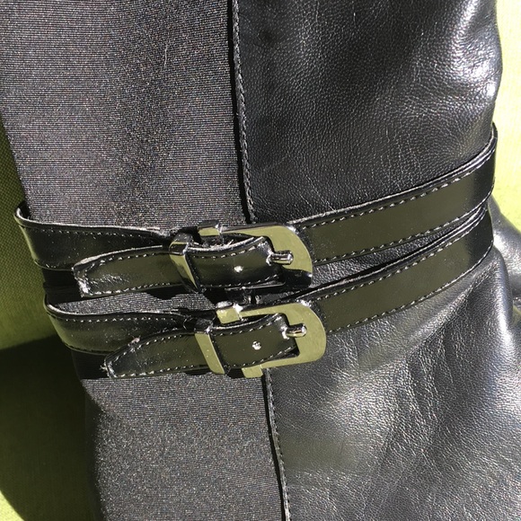 WHBM riding boots. Black, Sz 8.5 - Picture 3 of 9